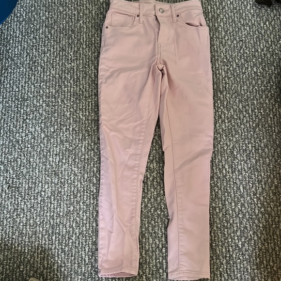 Pink 721 Levi’s High Rise Skinny Jeans - Picture 4 of 14